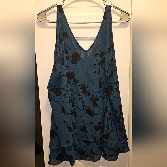 Lane Bryant, swing top, dark green, 20 - Picture 4 of 4